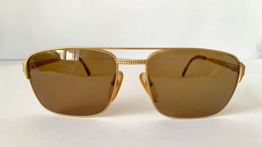 Christian Dior Vintage Sunglasses - 2840 80s golden frames