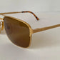 Christian Dior Vintage Sunglasses - 2840 80s golden frames