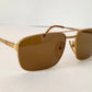 Christian Dior Vintage Sunglasses - 2840 80s golden frames
