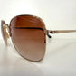 Christian Dior Monsieur Foldable Vintage Sunglasses - 2287 80s golden frames