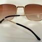 Christian Dior Monsieur Foldable Vintage Sunglasses - 2287 80s golden frames