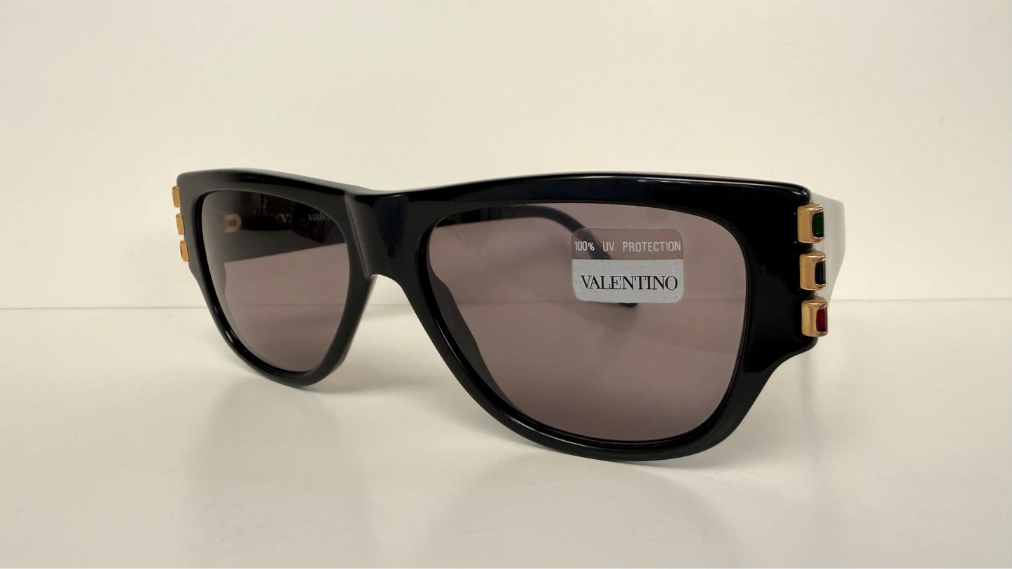 Valentino 90s vintage sunglasses - black square frames