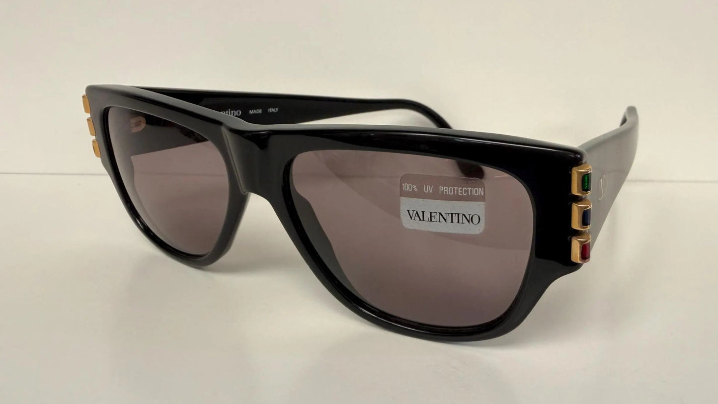 Valentino 90s vintage sunglasses - black square frames