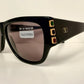 Valentino 90s vintage sunglasses - black square frames