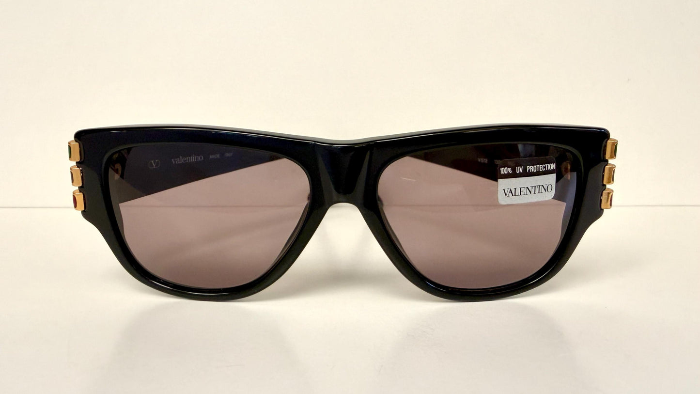 Valentino 90s vintage sunglasses - black square frames