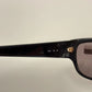 Valentino 90s vintage sunglasses - black square frames