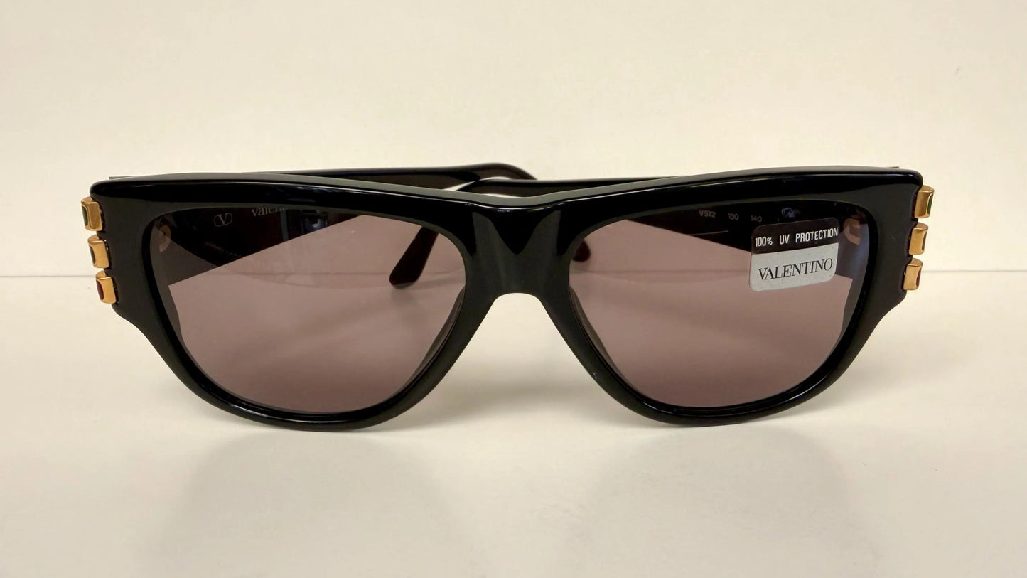 Valentino 90s vintage sunglasses - black square frames