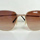 Christian Dior Monsieur Foldable Vintage Sunglasses - 2287 80s golden frames