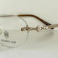 Royale Cup 80s vintage glasses -gold rimless frame