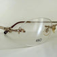Royale Cup 80s vintage glasses -gold rimless frame