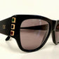 Valentino 90s vintage sunglasses - black square frames