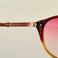 Sunglasses Christian Dior vintage 80s - 2430 pink and gold frame