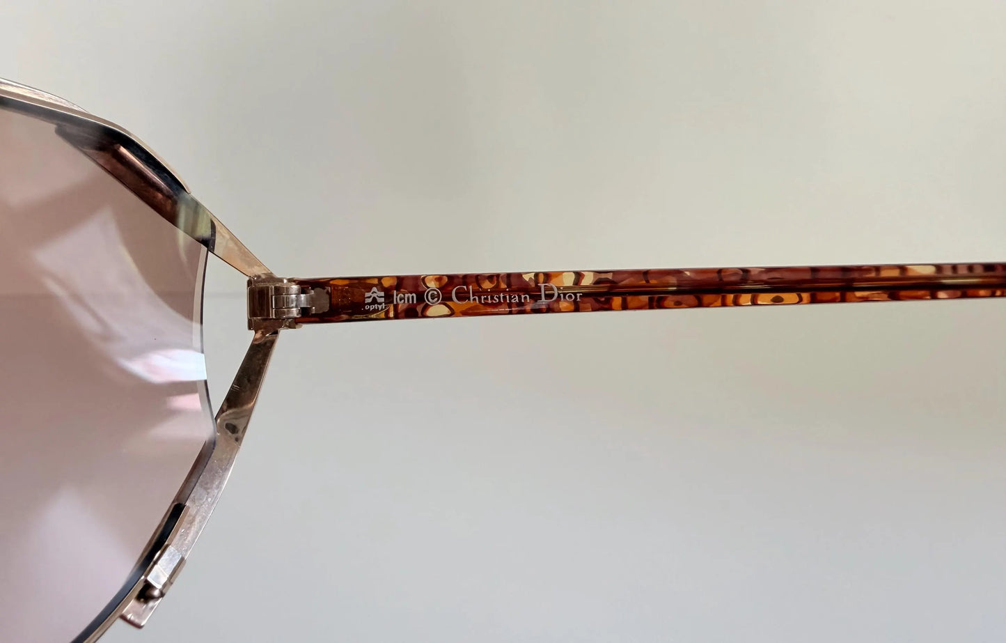 Christian Dior 80s vintage sunglasses - XL rectangular frame
