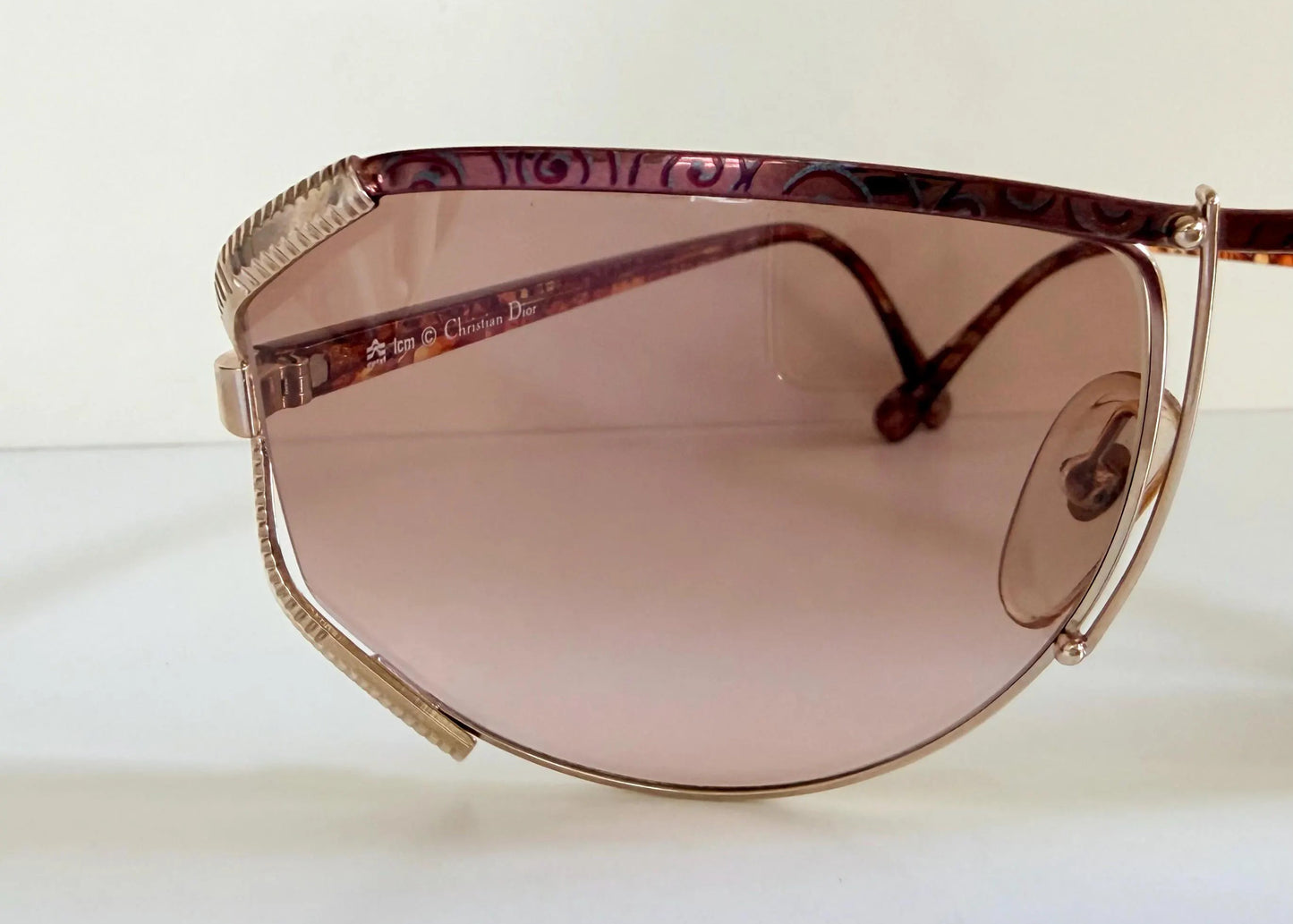 Christian Dior 80s vintage sunglasses - XL rectangular frame