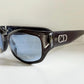 Christian Dior Vintage Sunglasses - Bettina green and blue frames