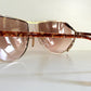 Christian Dior 80s vintage sunglasses - XL rectangular frame