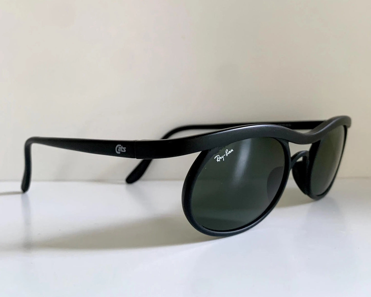 Ray Ban B&L USA 90s vintage sunglasses -  Cats Predator Series matte black frame