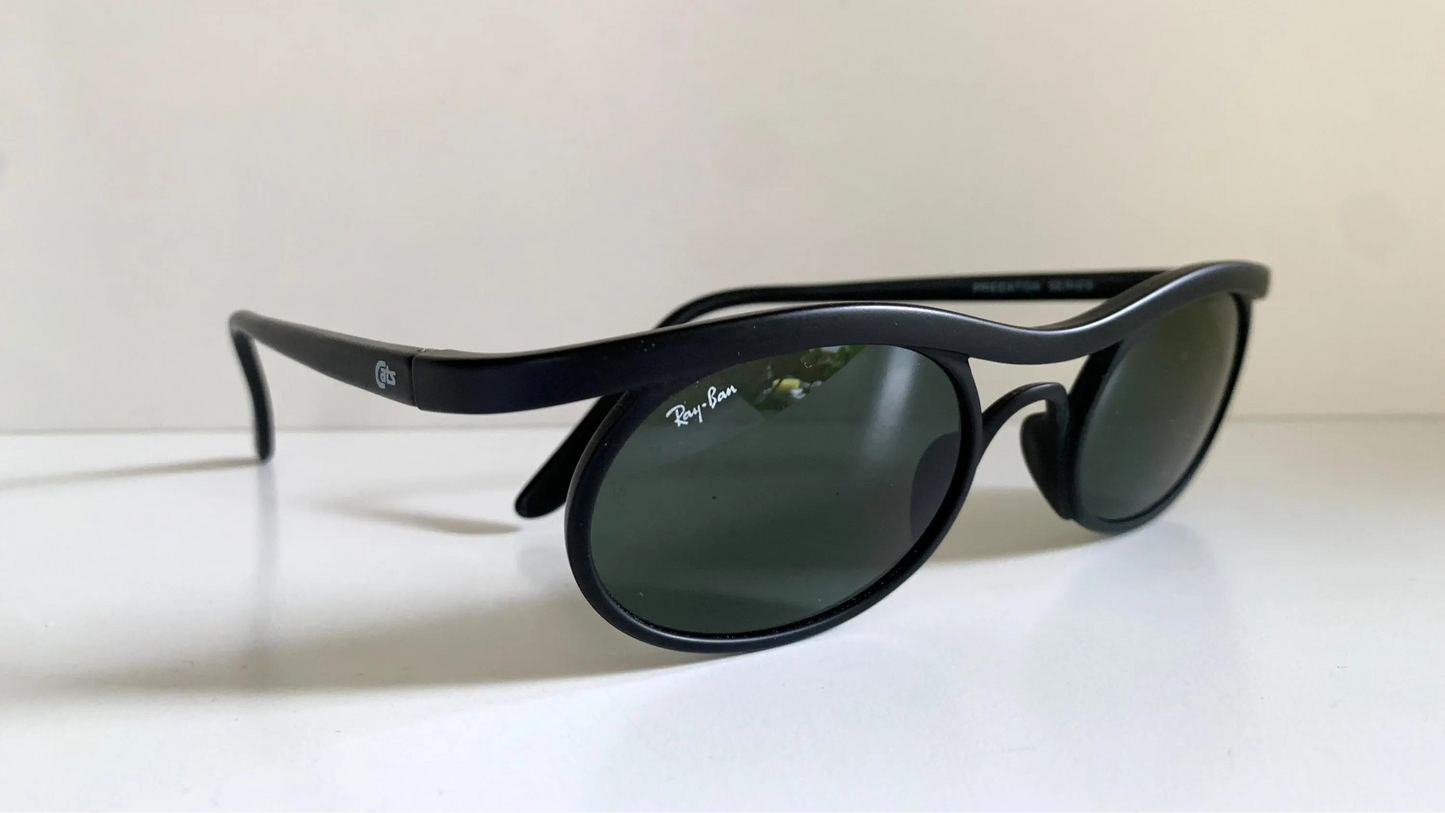 Ray Ban B&L USA 90s vintage sunglasses -  Cats Predator Series matte black frame