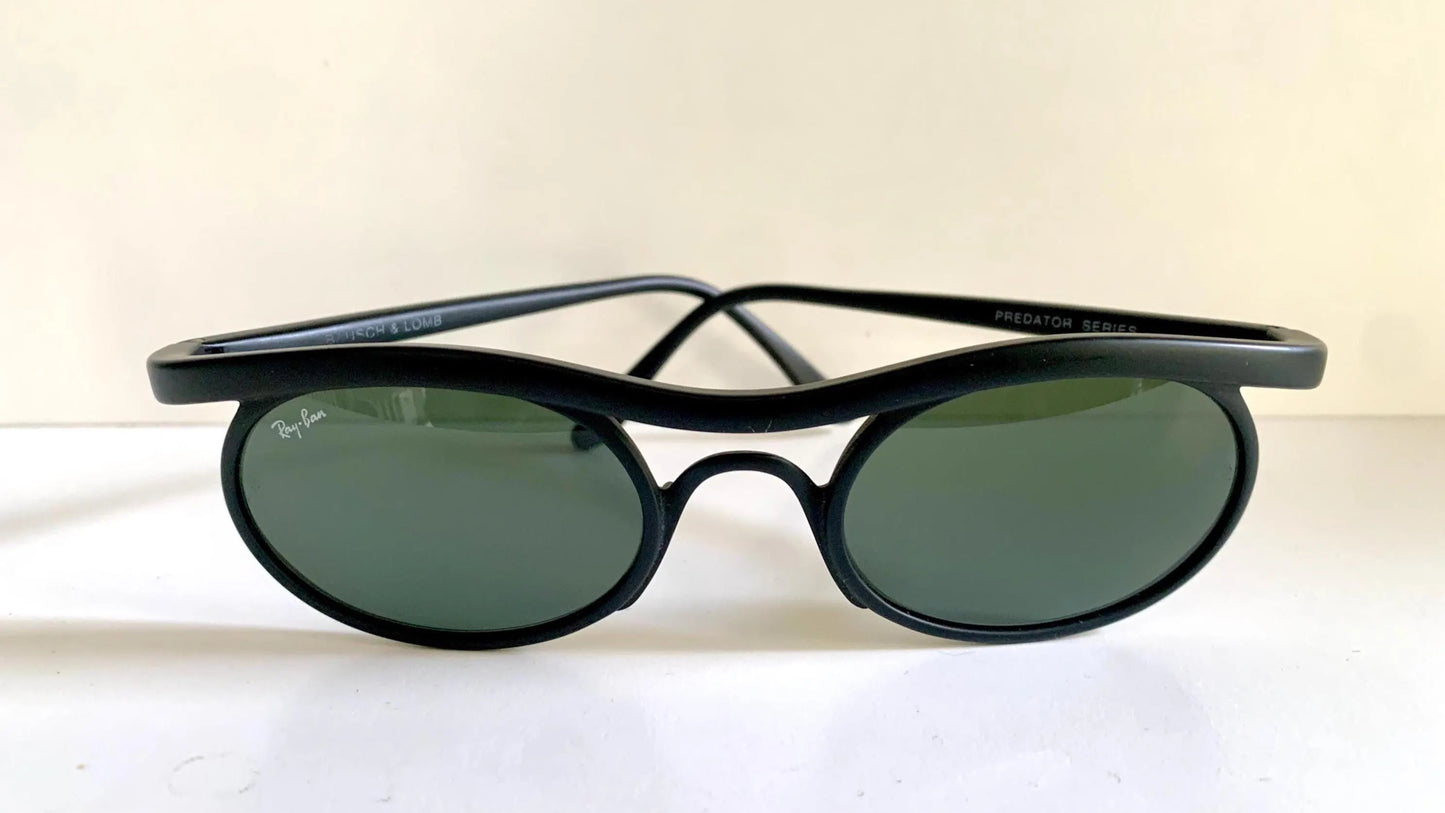 Ray Ban B&L USA 90s vintage sunglasses -  Cats Predator Series matte black frame
