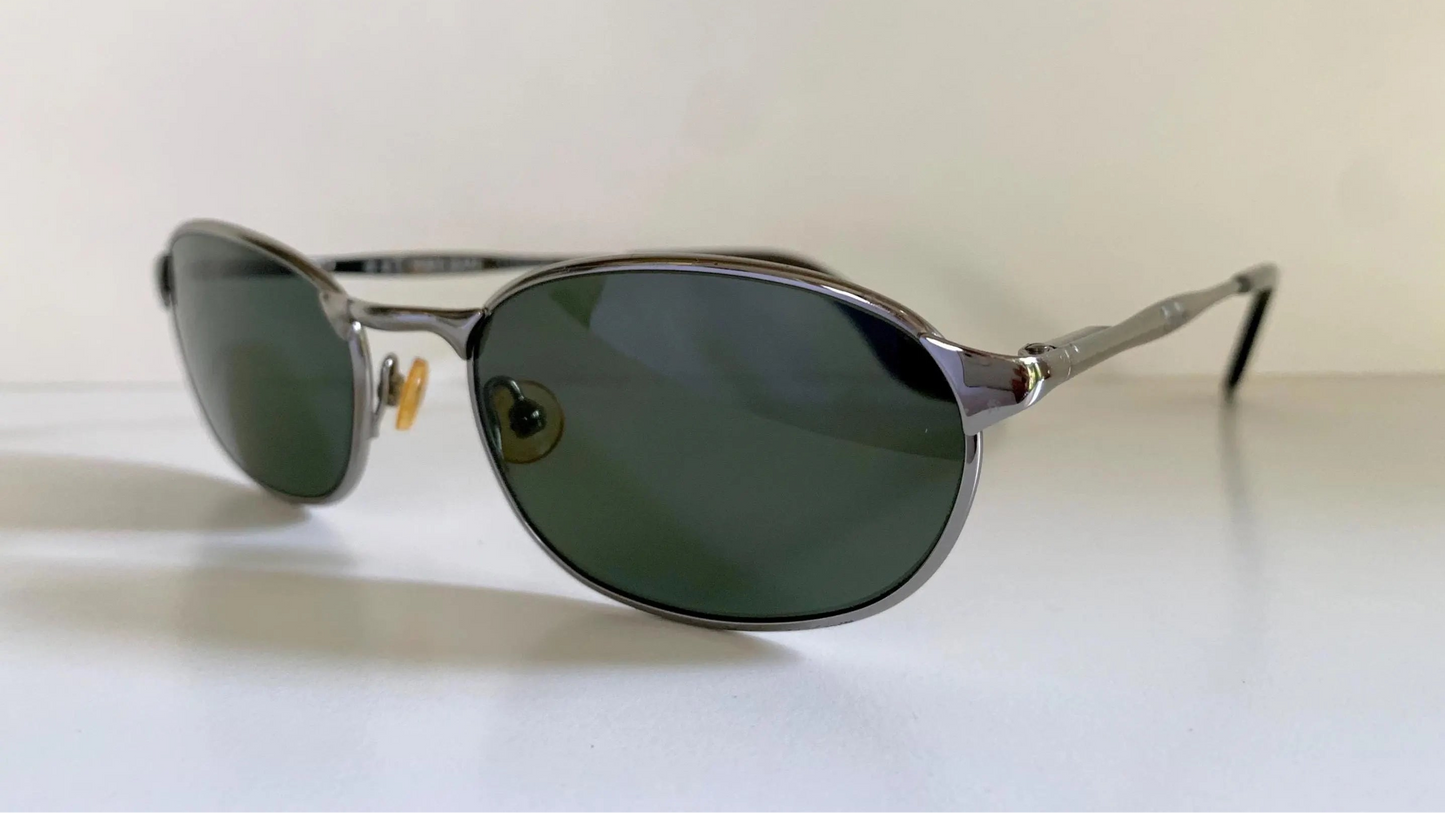 Ray Ban B&L USA vintage sunglasses - 90s W2841 Highstreet silver frames