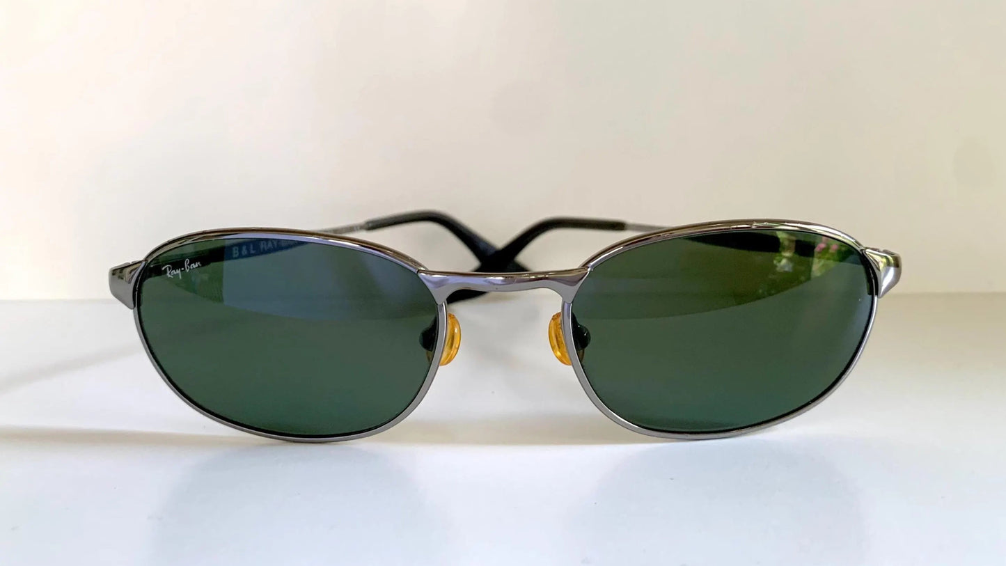 Ray Ban B&L USA vintage sunglasses - 90s W2841 Highstreet silver frames