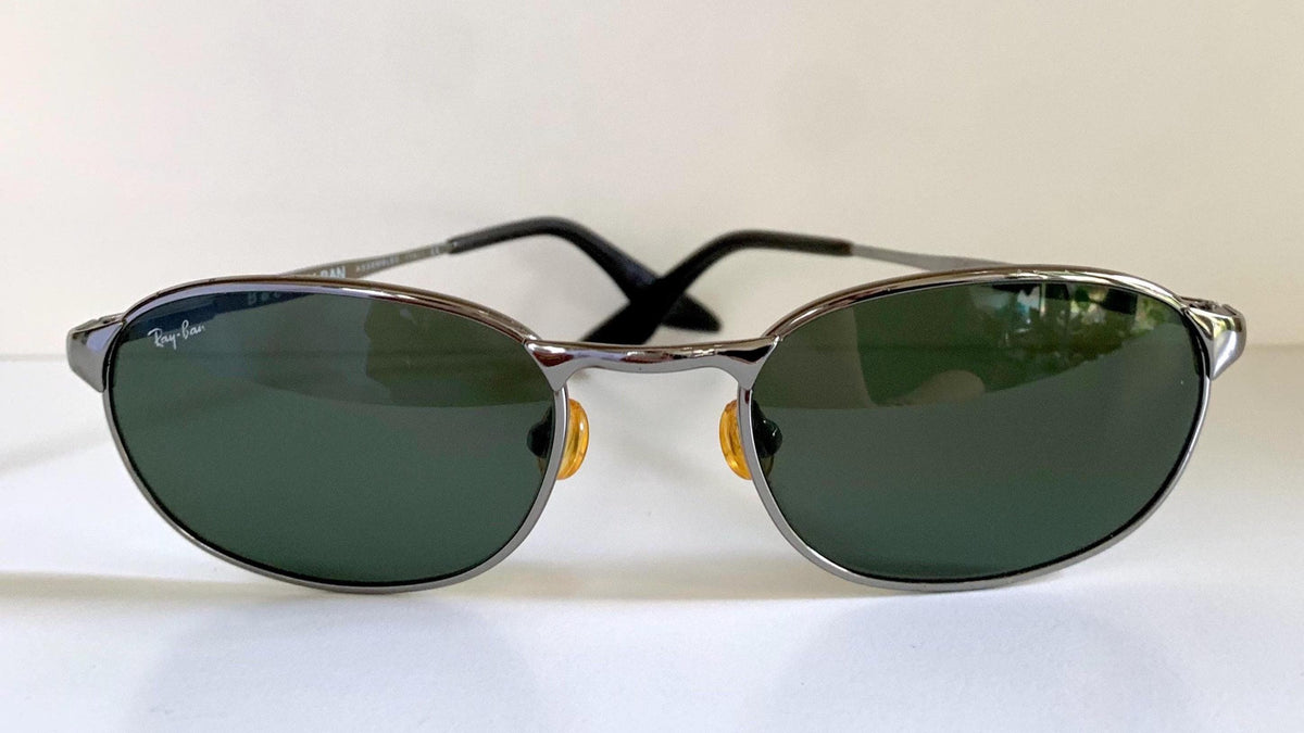 Ray Ban B&L USA vintage sunglasses - 90s W2841 Highstreet silver frames