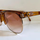 Christian Dior Monsieur Vintage Sunglasses - 2393 80s gold and carey 80s frames