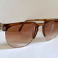 Christian Dior Monsieur Vintage Sunglasses - 2393 80s gold and carey 80s frames