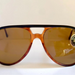Ray Ban B&L USA vintage sunglasses - 62mm Traditionals STYLE A  Aviators brown frame