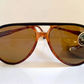 Ray Ban B&L USA vintage sunglasses - 62mm Traditionals STYLE A  Aviators brown frame