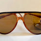 Ray Ban B&L USA vintage sunglasses - 62mm Traditionals STYLE A  Aviators brown frame