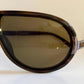 Valentino 90s vintage sunglasses - XL mask style aviator frames - small faces