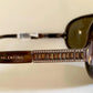 Valentino 90s vintage sunglasses - XL mask style aviator frames - small faces