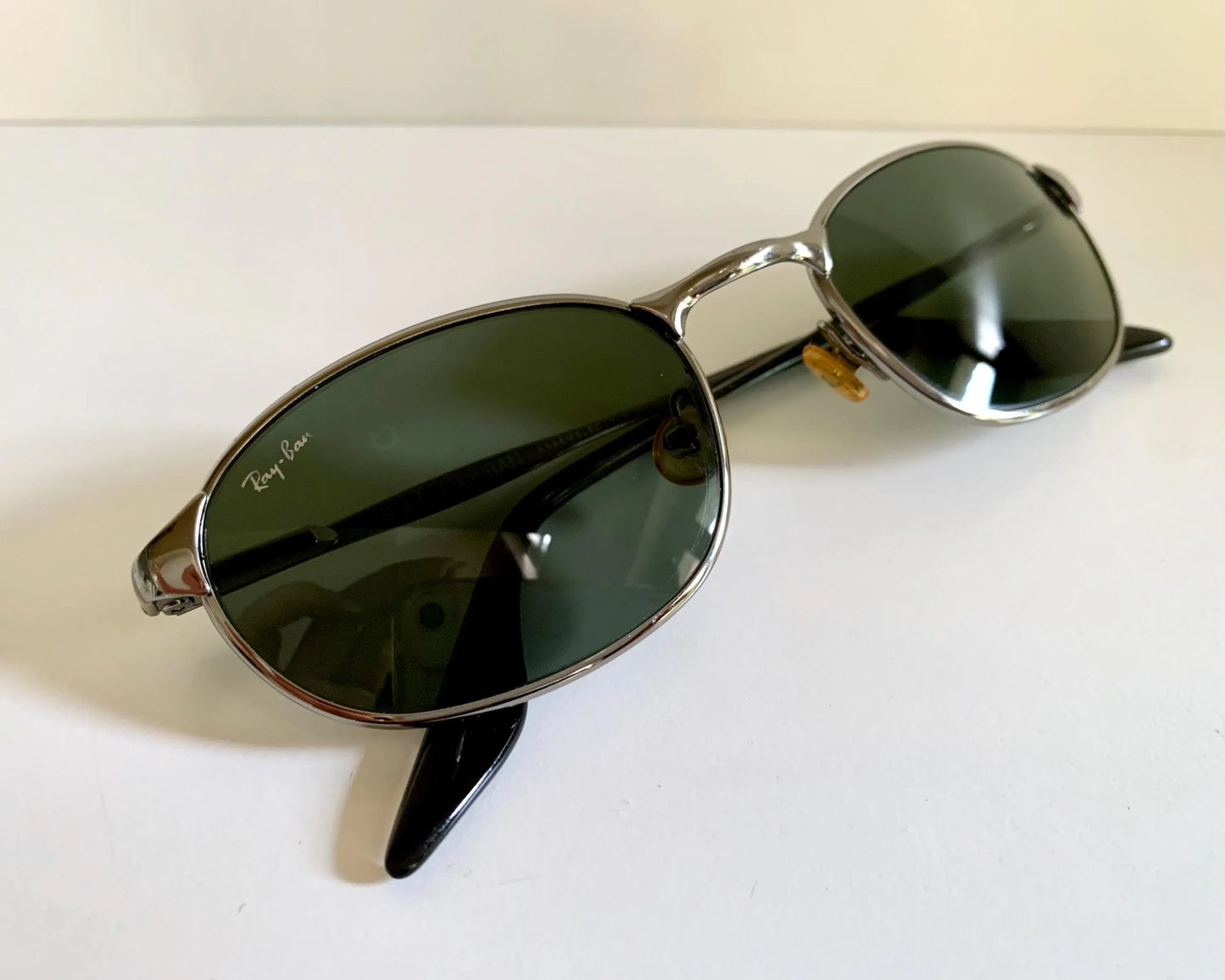Ray Ban B&L USA vintage sunglasses - 90s W2841 Highstreet silver frames