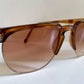 Christian Dior Monsieur Vintage Sunglasses - 2393 80s gold and carey 80s frames