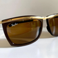 Vintage Ray Ban USA B&L Olympian II 80s Sunglasses – Gold Brown Frame, NewOldStock