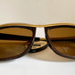 Vintage Ray Ban USA B&L Olympian II 80s Sunglasses – Gold Brown Frame, NewOldStock