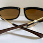 Vintage Ray Ban USA B&L Olympian II 80s Sunglasses – Gold Brown Frame, NewOldStock