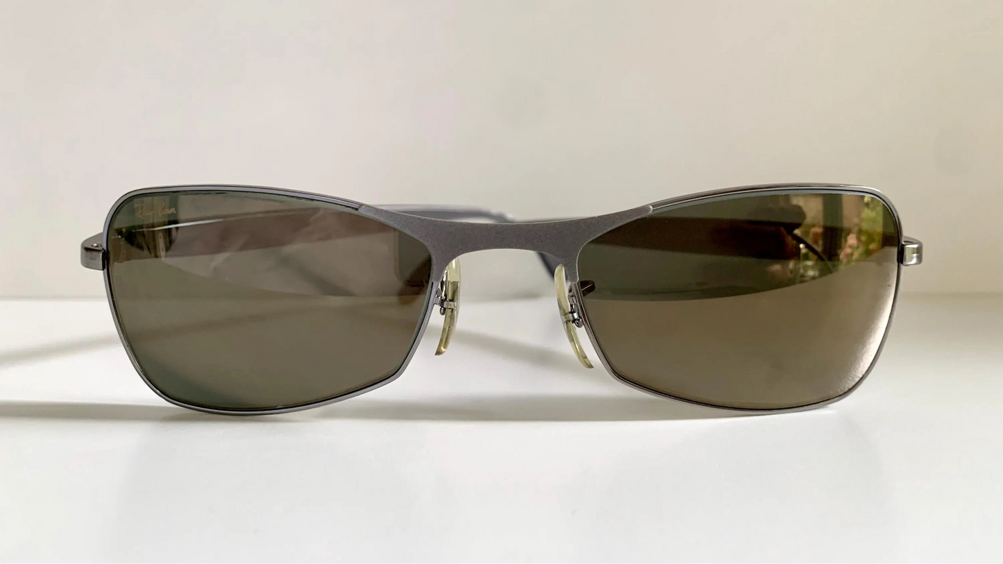 Ray Ban B&L  USA vintage sunglasses - Sidestreet Curb mirrored lenses
