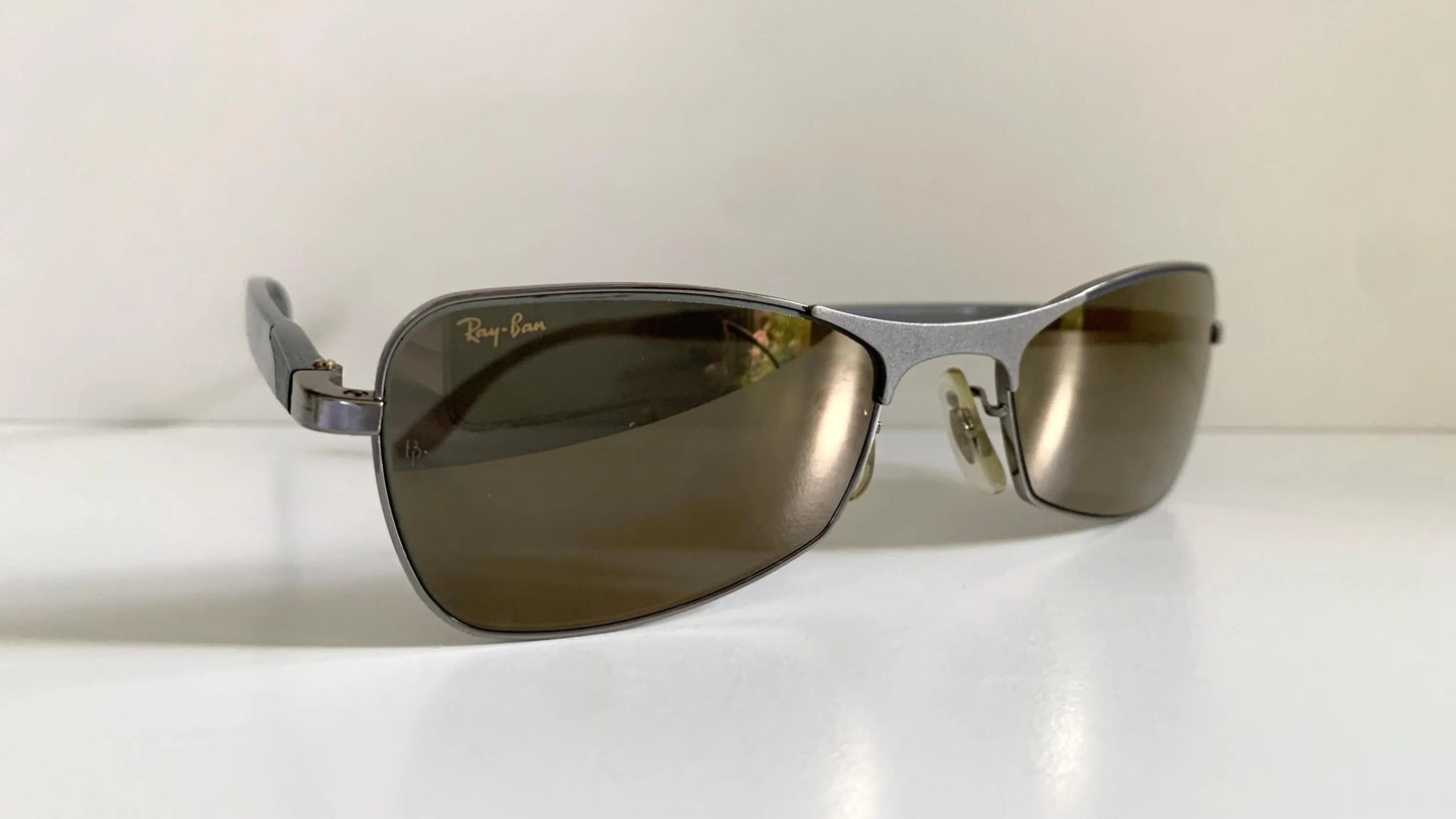Ray Ban B&L  USA vintage sunglasses - Sidestreet Curb mirrored lenses