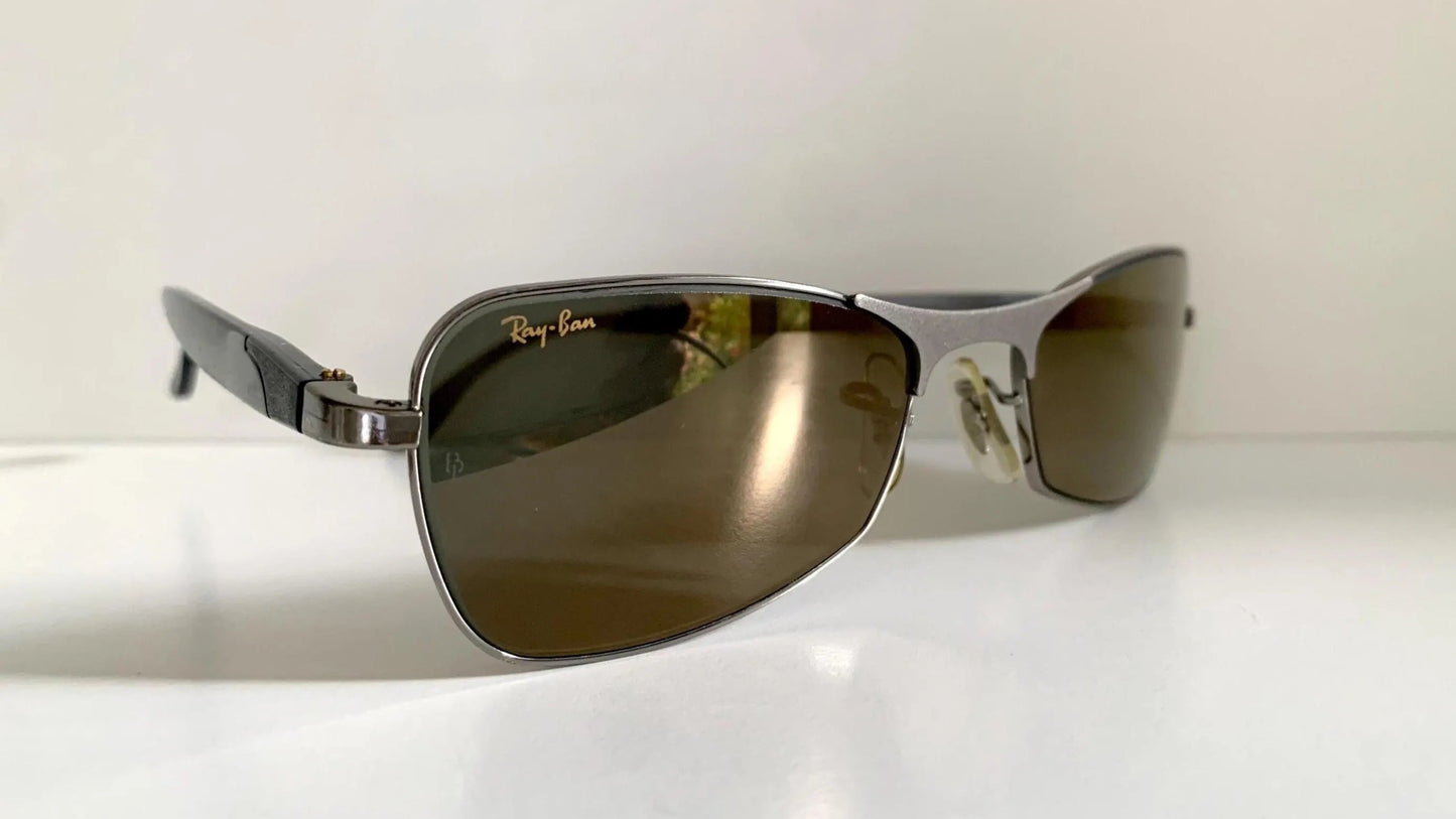 Ray Ban B&L  USA vintage sunglasses - Sidestreet Curb mirrored lenses