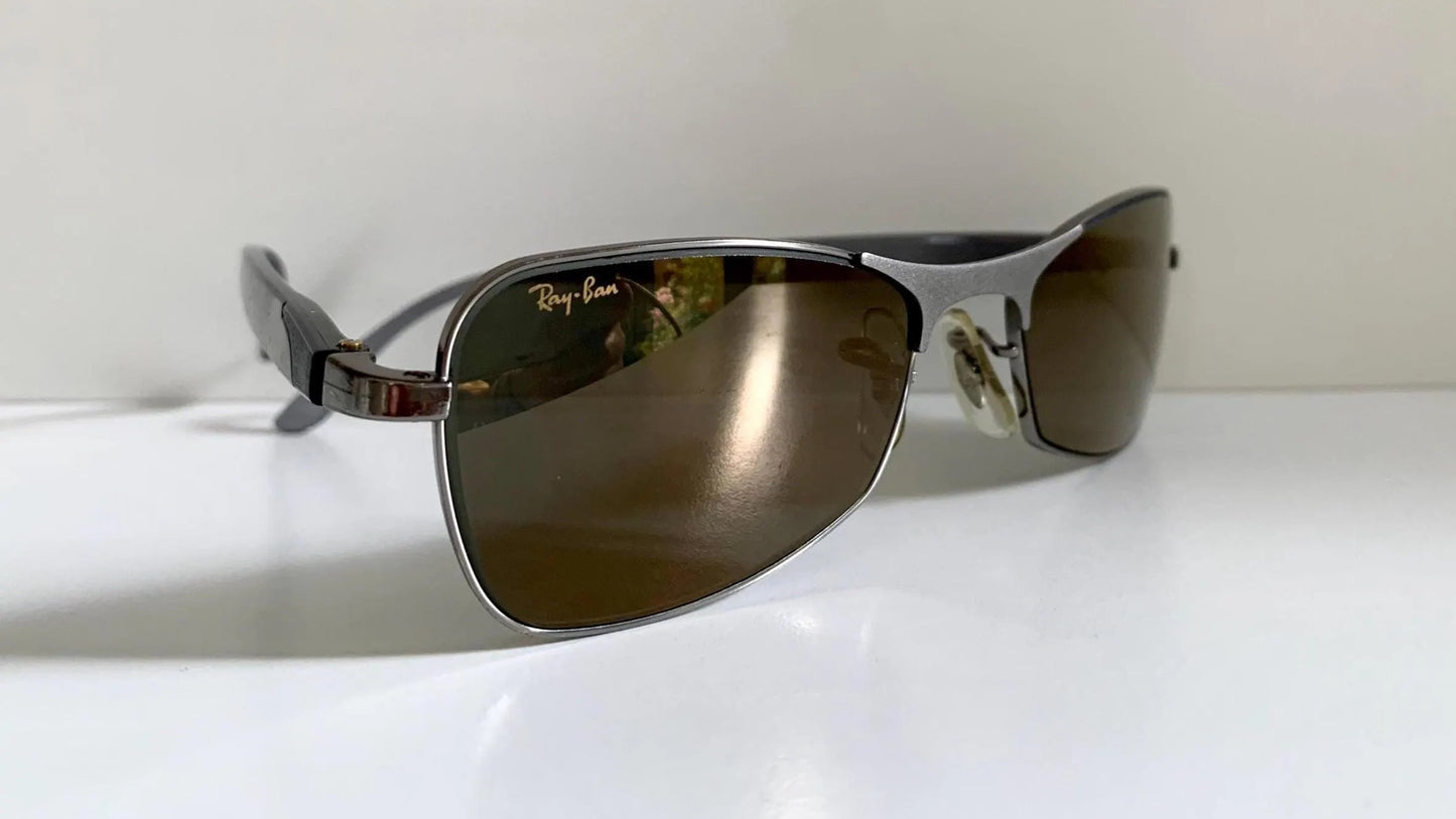 Ray Ban B&L  USA vintage sunglasses - Sidestreet Curb mirrored lenses