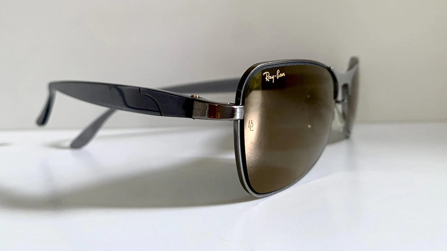 Ray Ban B&L  USA vintage sunglasses - Sidestreet Curb mirrored lenses