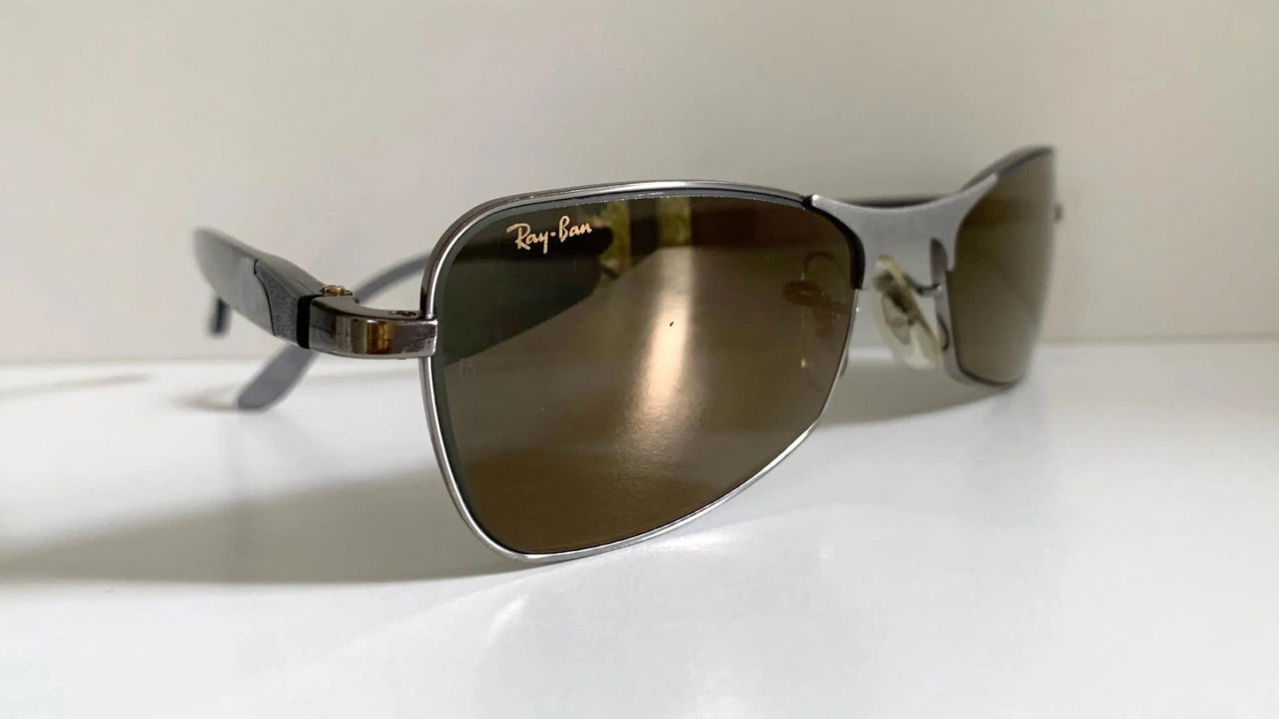 Ray Ban B&L  USA vintage sunglasses - Sidestreet Curb mirrored lenses
