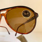 Ray Ban B&L USA vintage sunglasses - 62mm Traditionals STYLE A  Aviators brown frame