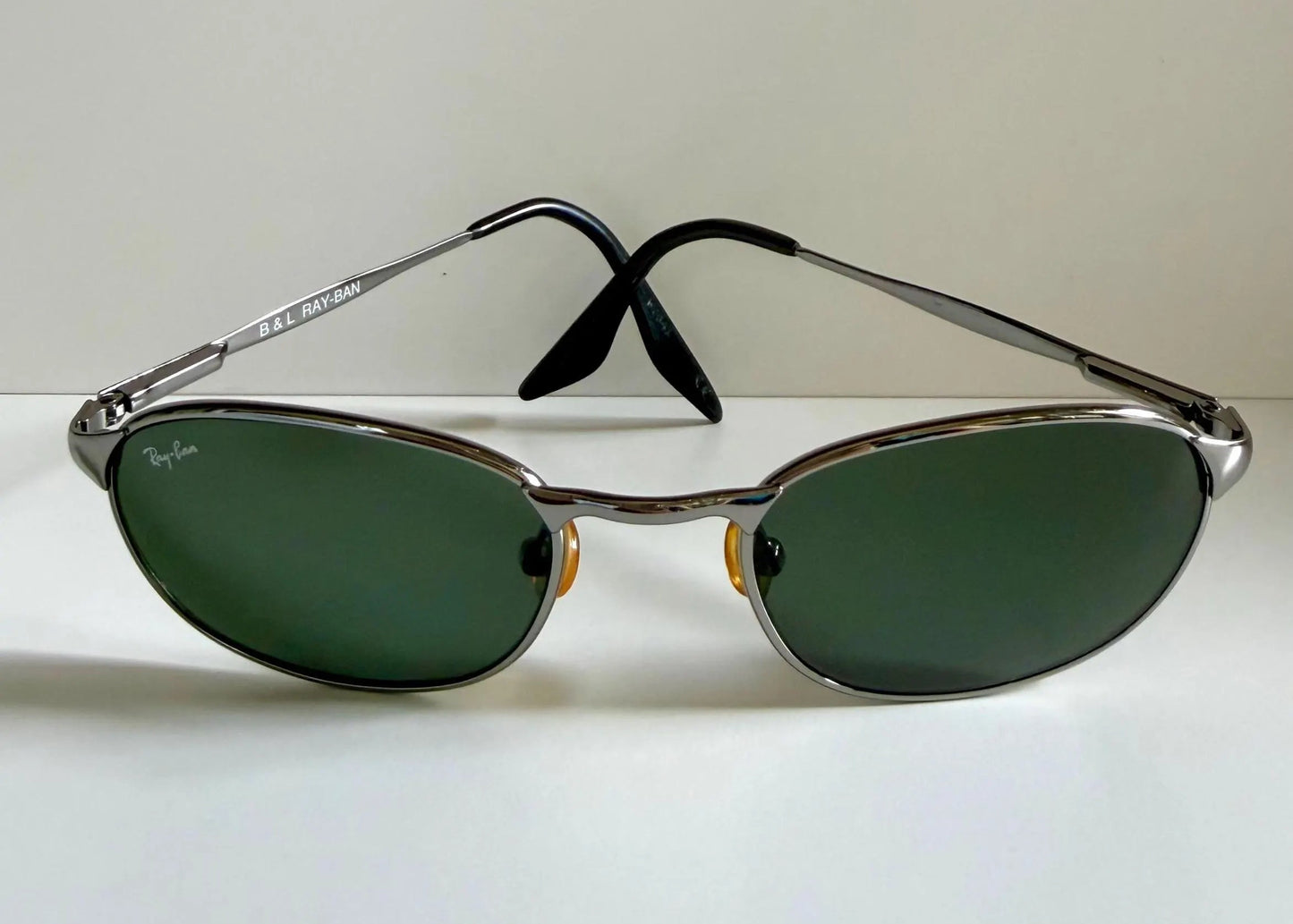 Ray Ban B&L USA vintage sunglasses - 90s W2841 Highstreet silver frames