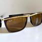 Vintage Ray Ban USA B&L Olympian II 80s Sunglasses – Gold Brown Frame, NewOldStock