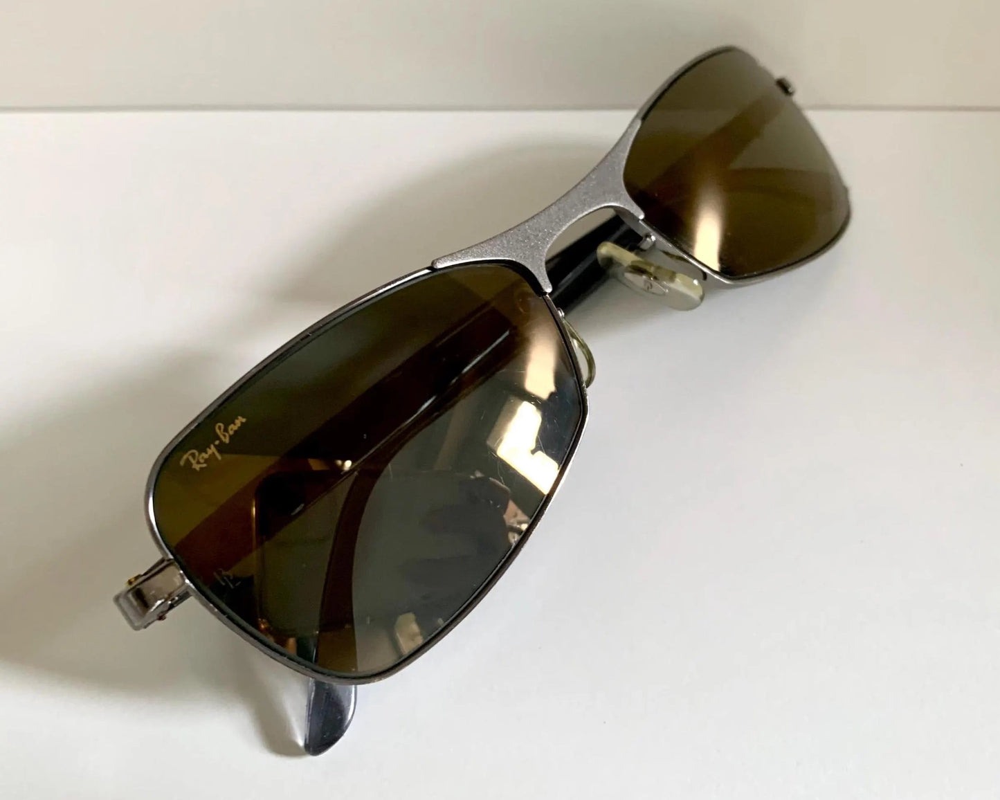 Ray Ban B&L  USA vintage sunglasses - Sidestreet Curb mirrored lenses