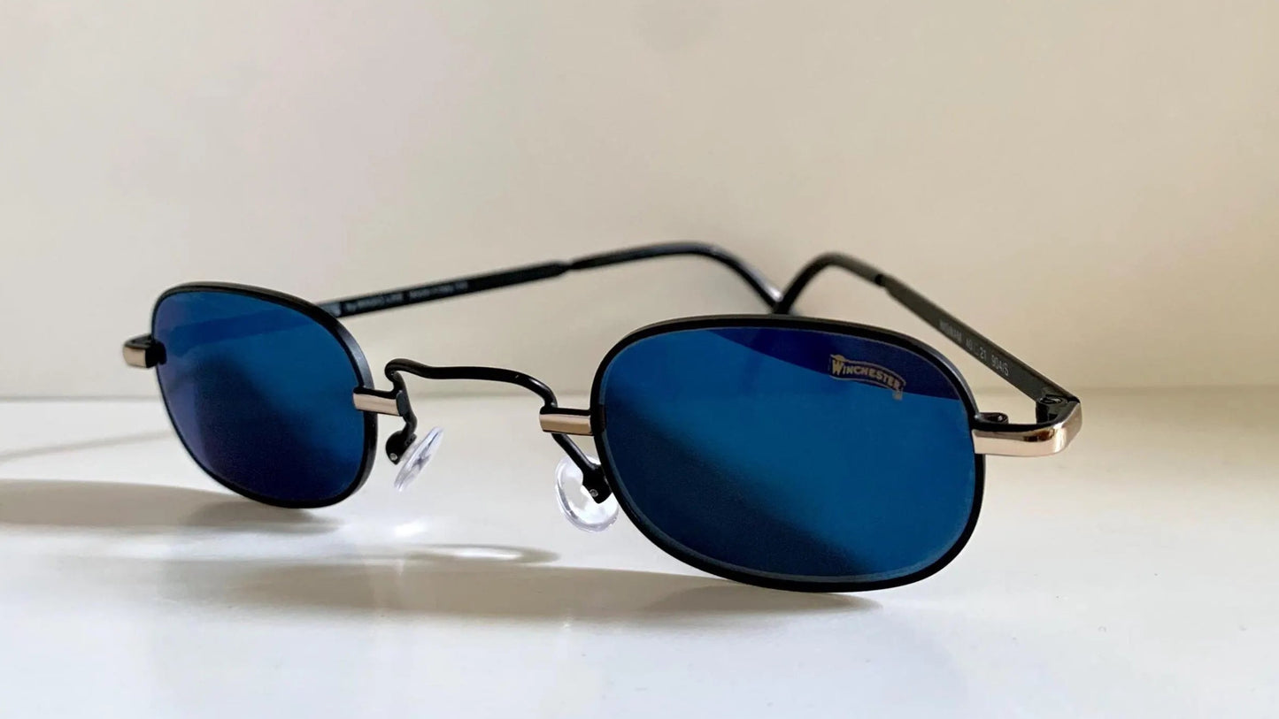Winchester by Magic Line NOS 90s vintage sunglasses - XS mirrored frames