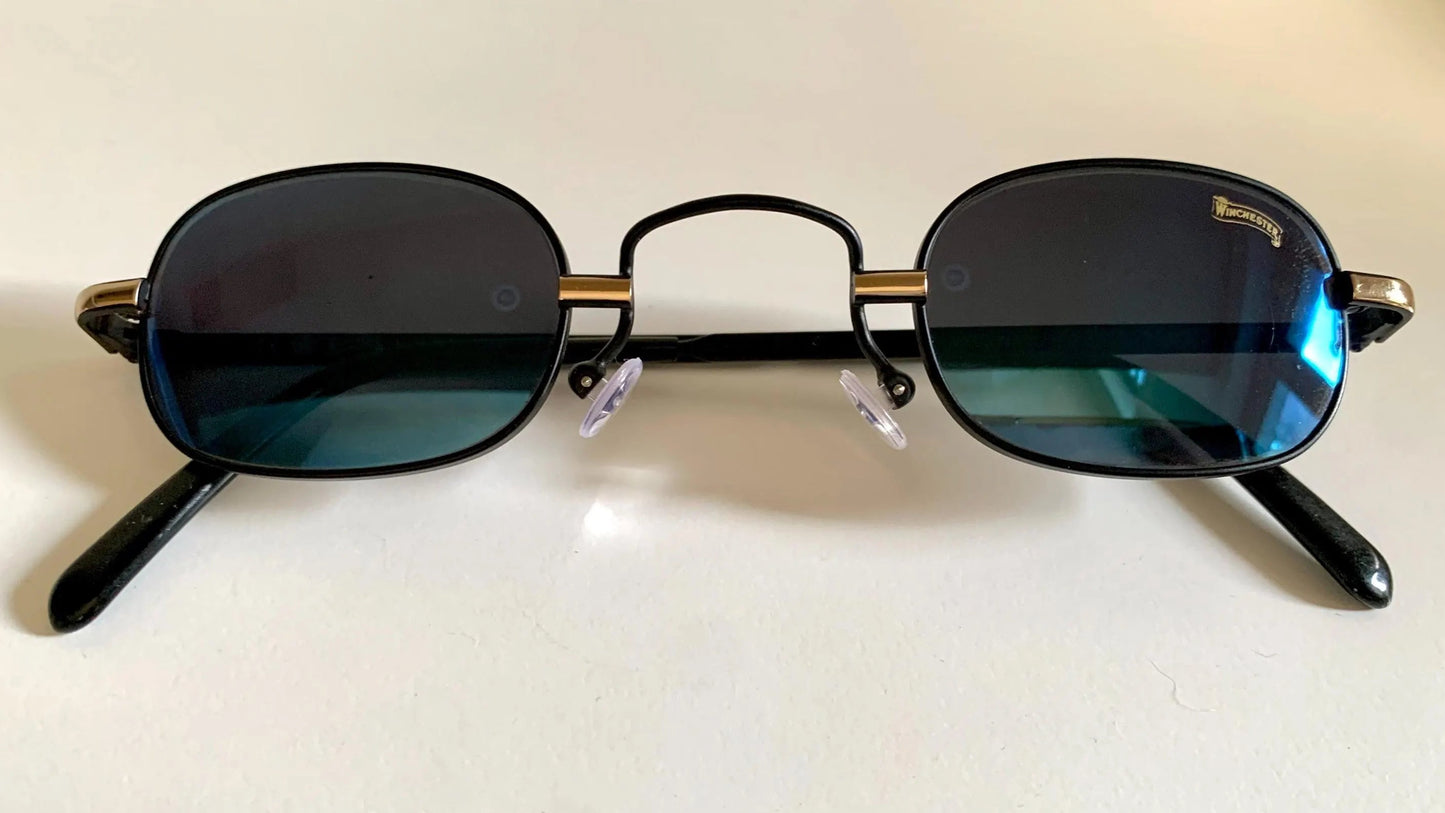 Winchester by Magic Line NOS 90s vintage sunglasses - XS mirrored frames